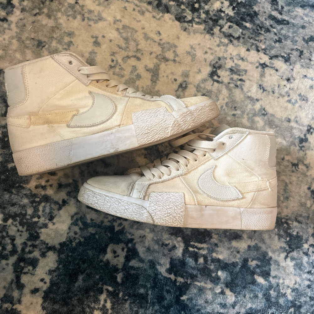 Nike Cream High-Top Sneakers